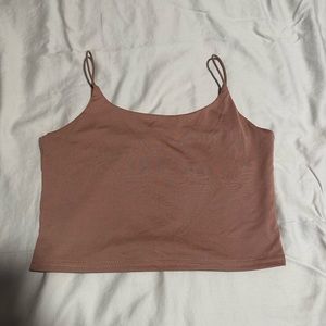 rose gold, romwe, cropped tank top
